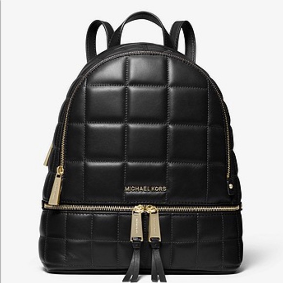 Handbags - Michael Kors Rhea backpack in quilted leather - M